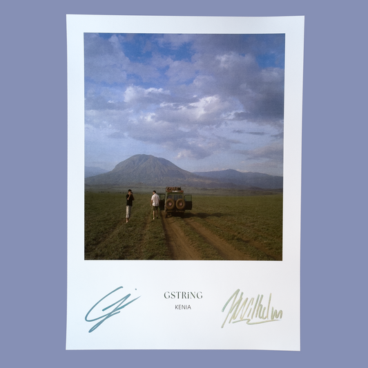 Kenia Getekende Poster - Die Kast